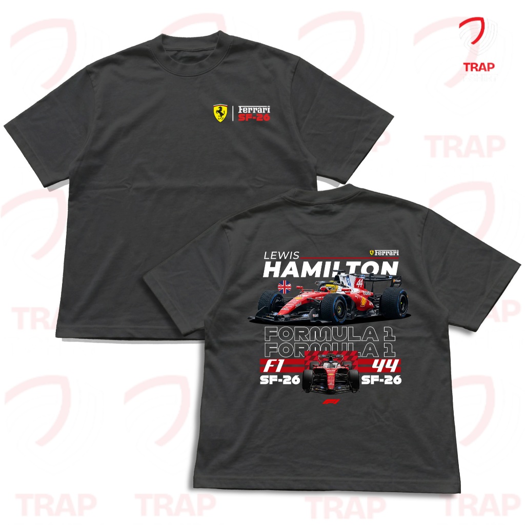 Camiseta F1 Lewis Hamilton Ferrari GP 2026 Formula 1 New Car 44 ...
