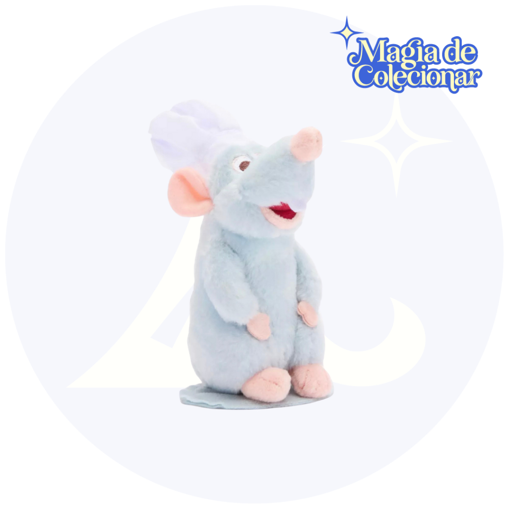 Pelúcia de Ombro Disney Store - Remy Magnetic Shoulder Plush ...