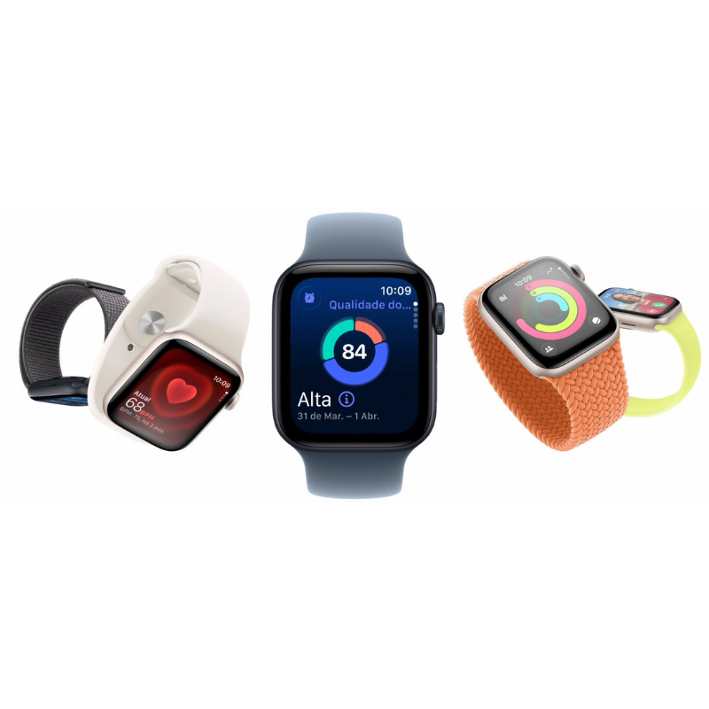 Apple Watch SE 3 GPS 44mm ou 40mm Relógio Smartwatch Apple Watch