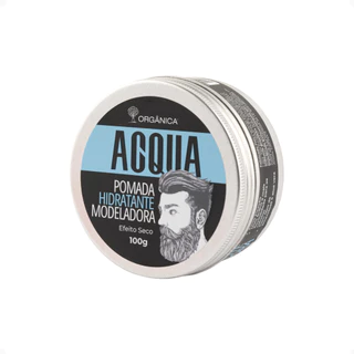 Pomada Para Cabelo Modeladora Acqua Men 100g Orgânica