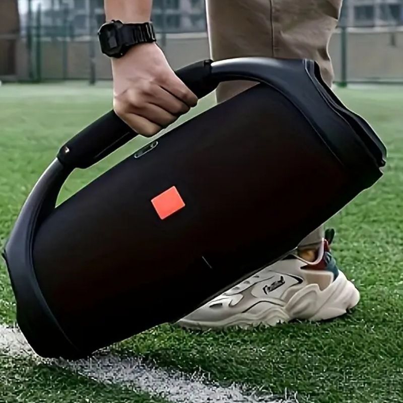 Caixa de Som Bluetooth Booms Box 2 35cm com Bateria de Longa Duração ...