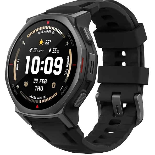 Relogio Amazfit T-Rex 3 Pro A2549 44 mm com GPS Wi-Fi - Tactical Black