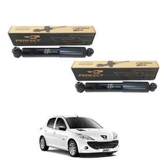 Par Amortecedor Traseiro LD LE 206 Conversível 2001 A 2005 206 1.0 1.4 1.6 1999 A 2010 em Oferta na Shopee