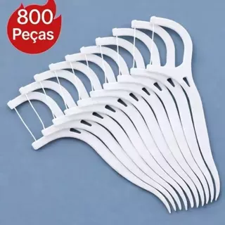 Kit 800 Fio Dental Infantil Ultra Fino em Formato de Arco para Limpeza Interdental Eficaz em Oferta na Shopee