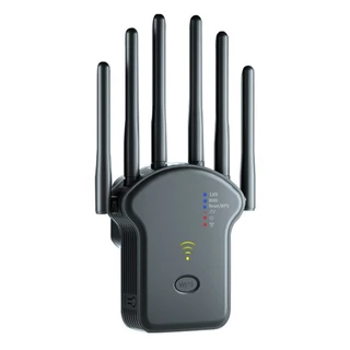 Repetidor Wifi 2800m 6 Antenas Roteador Amplificador De Sinal Modem 300MBPS em Oferta na Shopee