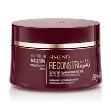 MASCARAS ESSENCIAIS RECONSTRUÇÃO AMEND 250G