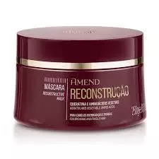 MASCARAS ESSENCIAIS RECONSTRUÇÃO AMEND 250G