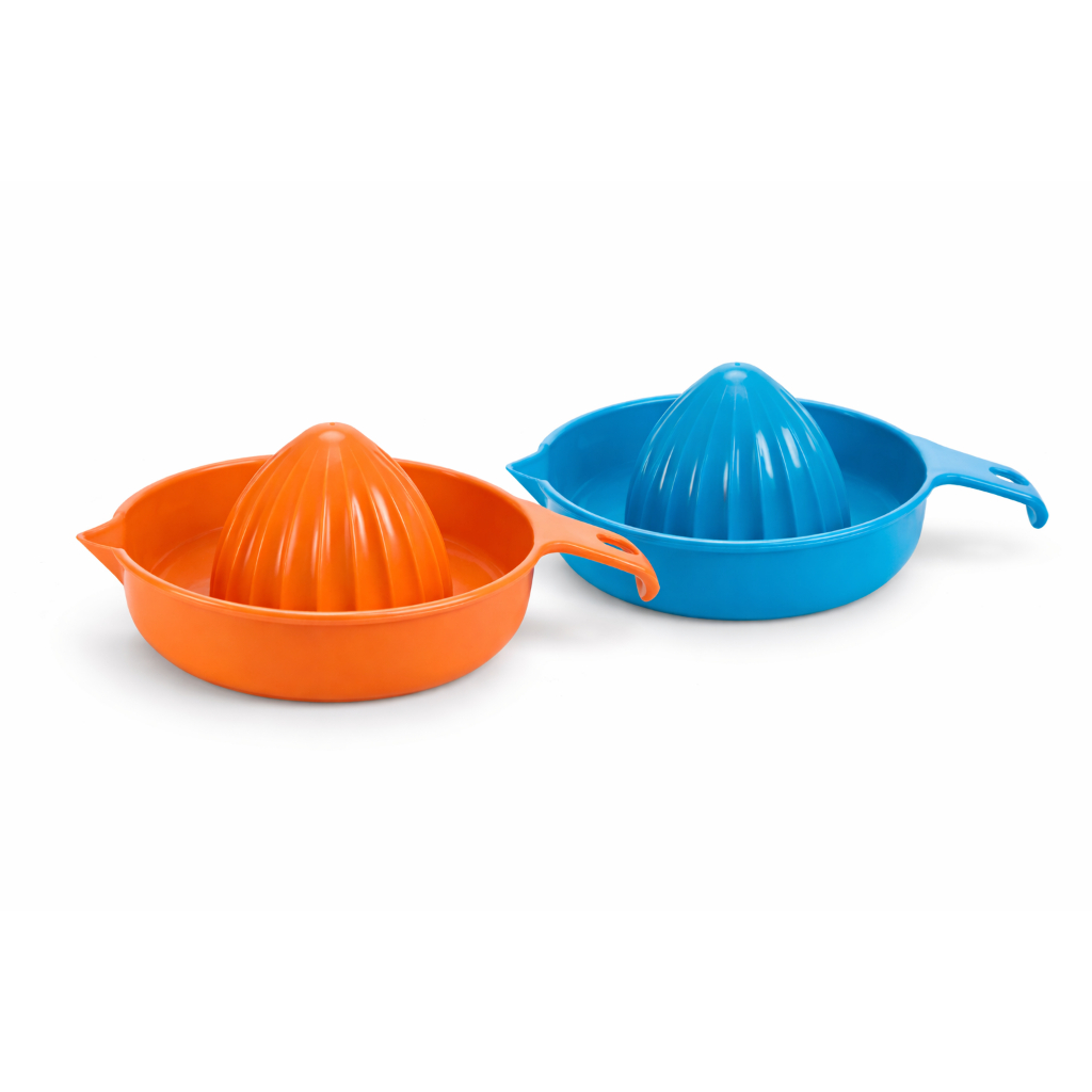 KIT 02 Espremedor de frutas plástico manual espremedor de su