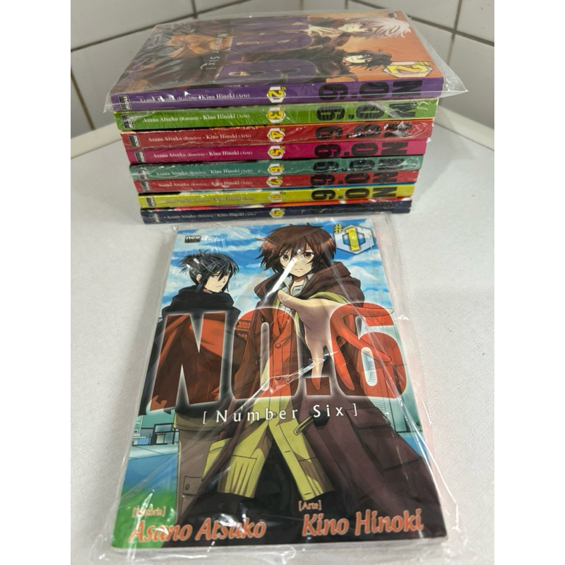 Number Six - Coleção Completa de Mangás em 9 volumes (usados