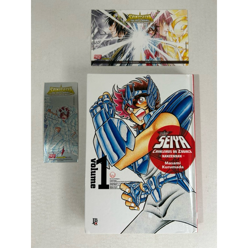 Cavaleiros do Zodíaco Kanzenban 1 (mangá usado)