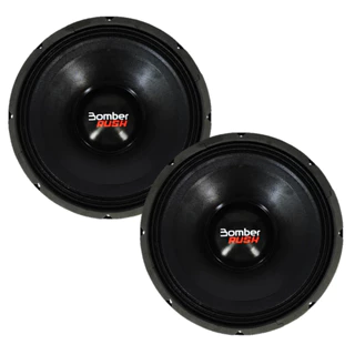 Par Alto Falante Woofer Bomber Rush 2.0k 12 Polegadas 1000w Rms 4 Ohms em Oferta na Shopee