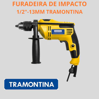 Parafusadeira/Furadeira de Impacto 500W 1/2” Tramontina