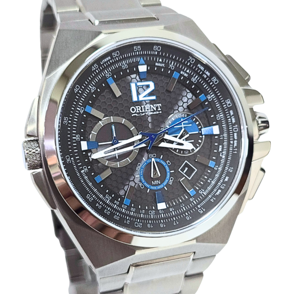 Relógio Orient Cronógrafo Masculino Flytech MBTTC017 G2GX | Shopee