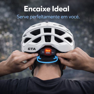 Capacete de Ciclismo WhiteCore InMold™ inmold mtb start 58/62cm Branco com sinalizador
