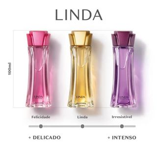 Perfume Linda Feminino Clássico 100ml em Oferta na Shopee