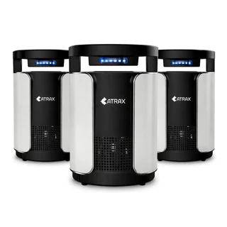 Kit 3 Aparelho Atrax Matador de Mosquito Pernilongo Bivolt 110/220v Para Ambientes Internos em Oferta na Shopee