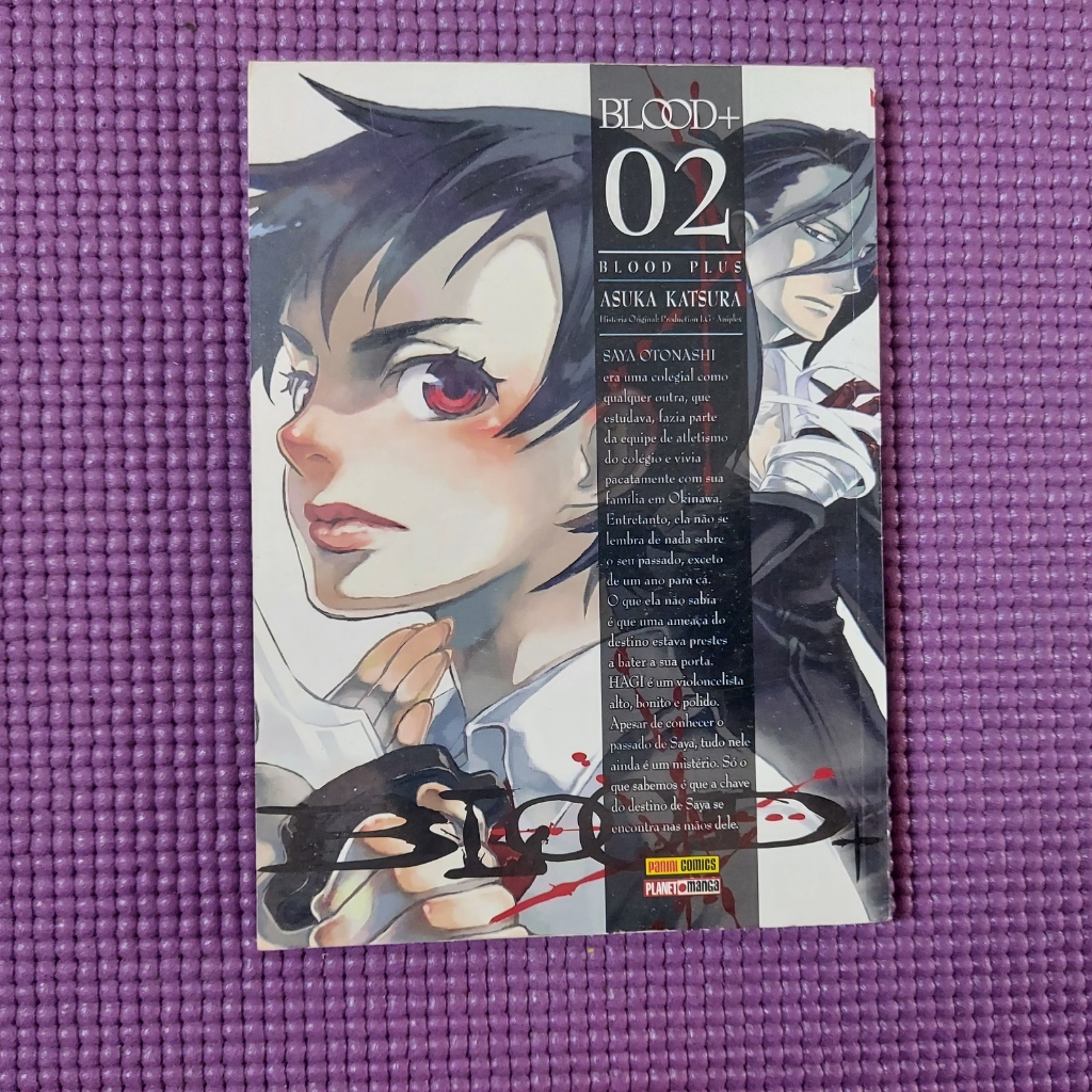 BLOOD+ BLOOD PLUS N°: 01 MANGÁ PT BR PANINI BLOOD + | Shopee Brasil
