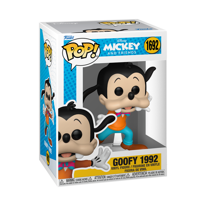 Funko Pop Goofy (1992) 1692 Disney Mickey and Friends | Shopee Brasil