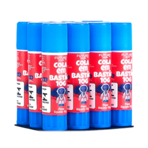 Kit cola em bastão 12 unidades 10g. | Shopee Brasil