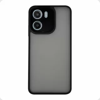 Capa Capinha Space Fosca + Película Para Motorola G06