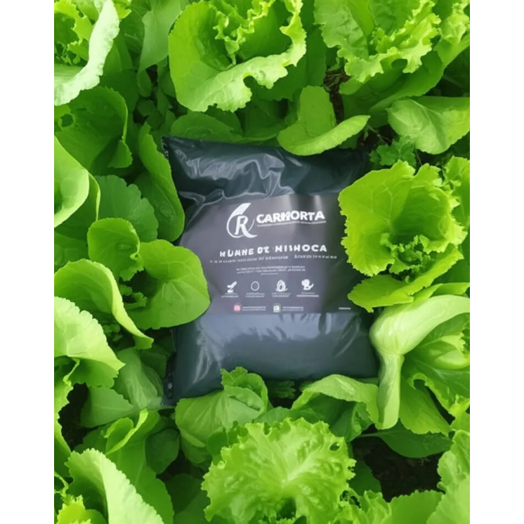 Húmus de Minhoca CARIHORTA 2kg Orgânico Puro | Shopee Brasil