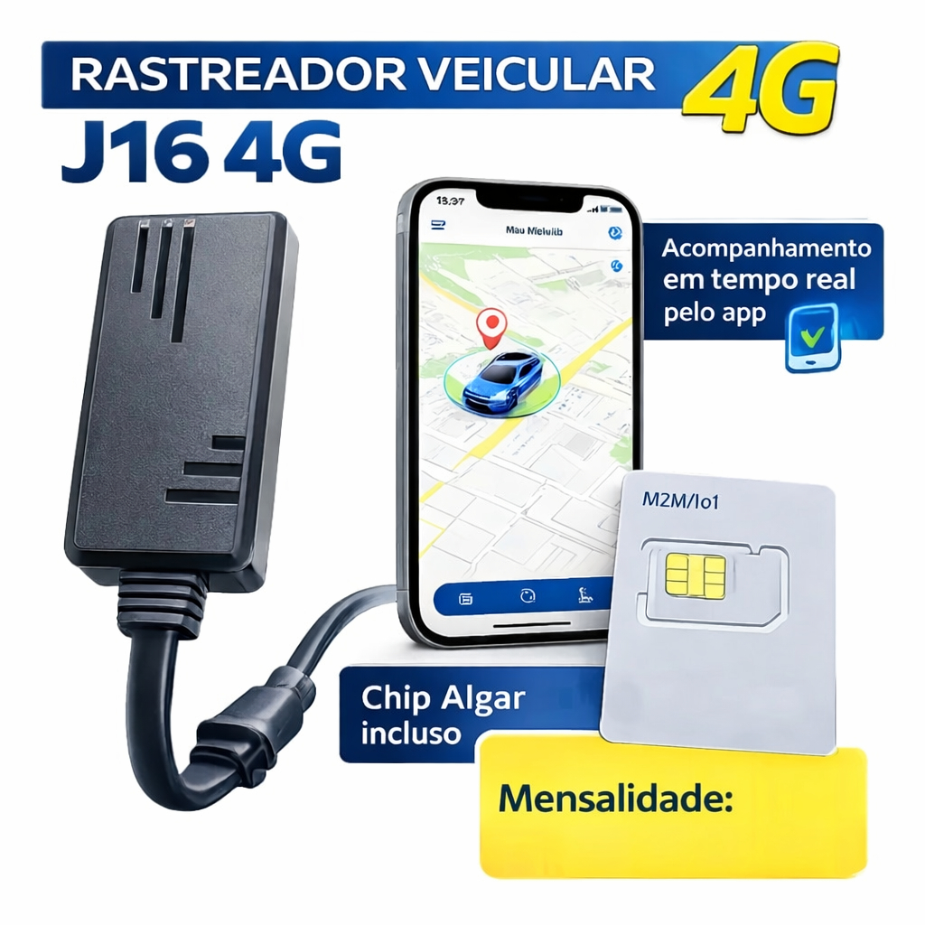 Rastreador Veicular GPS Tempo Real App Carro Moto | Shopee Brasil