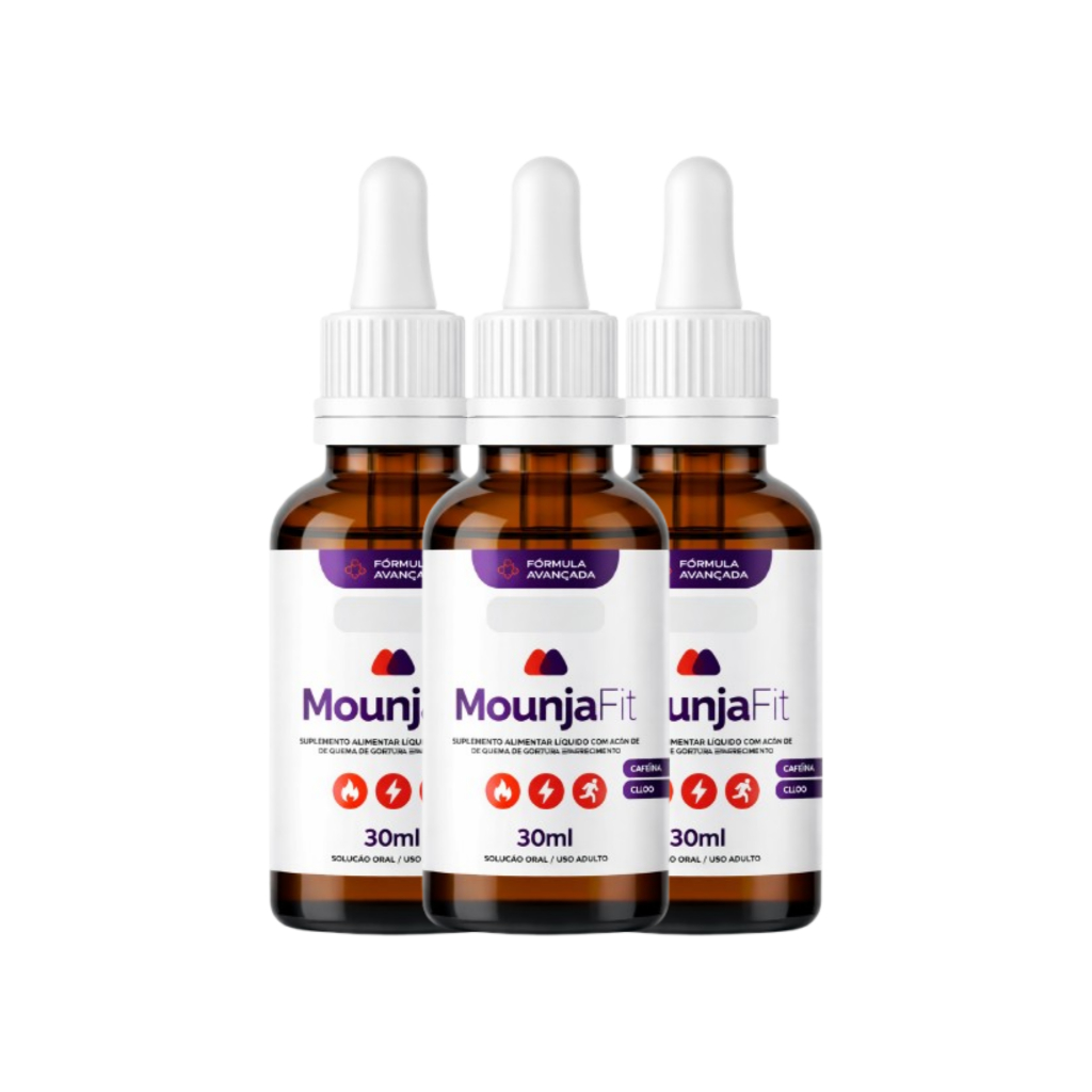 mouja Fit 30ml Original - Suplemento Alimentar natural 3 Frascos ...