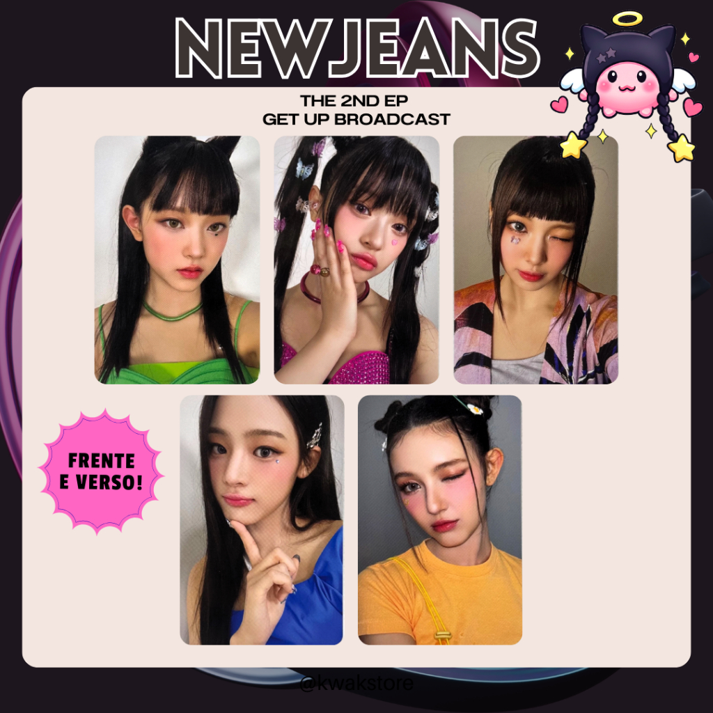 レアグッズ有 NewJeans ヘインセット NewJeans em Promoção na Shopee Brasil 2026