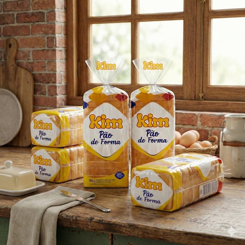 Pão de Forma Tradicional Macio e Delicioso 400g