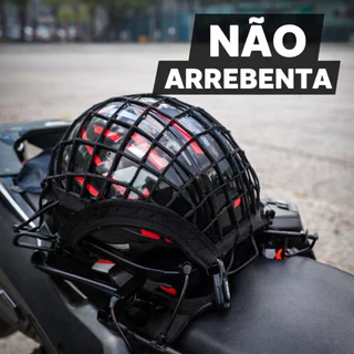 Redinha Aranha Elástico de Moto com Gancho Prender Capacete Bagagem Baú Banco Bicicleta Universal em Oferta na Shopee