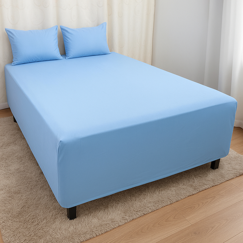 Capa Protetora Luva box Casal Conjugado Box padrão 3PÇS Percal 180 Fios