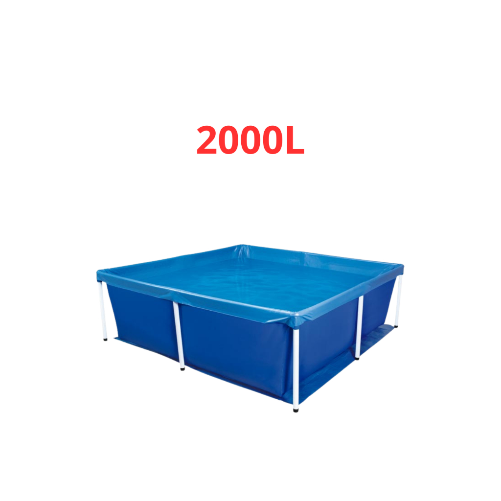 Piscina Estruturada 2000L ou 1000L Azul MOR | Shopee Brasil