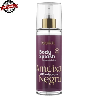 Body Splash Ameixa Negra 200ml BELKIT | Alta Projeção | Alta fixação | Perfumaria Fina
