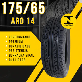 Pneu 175/65R14 Prisma Celta Corsa fox Fiesta borracha Vipal selo inmetro garantia premium reforçado em Oferta na Shopee