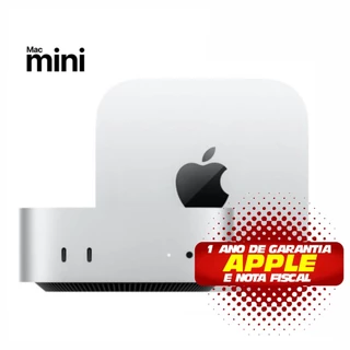Mac Mini M4 Apple 8/256GB, 16/256GB Novo Original Lacrado com Nota Fiscal