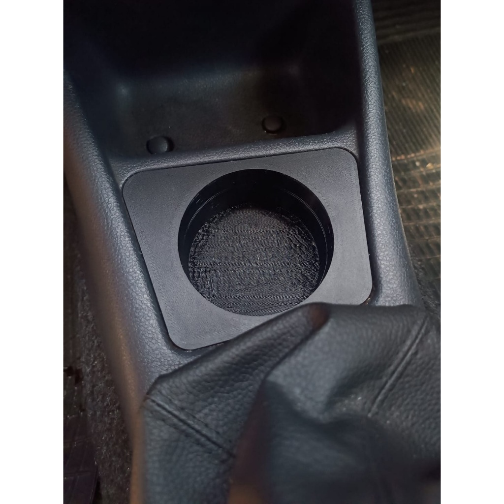 Porta Copos Garrafa e lata Fiat Palio Siena G2 Porta Moedas Preto