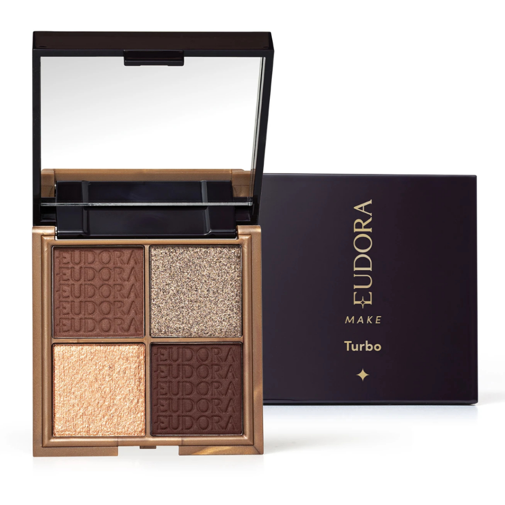 LANÇAMENTO EUDORA - Paleta De Sombras Quarteto Turbo Eudora Make 8g ...