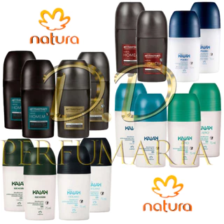 4 Desodorante Antitranspirante KAIAK / HOMEM Natura Rolon ORIGINAL E LACRADO