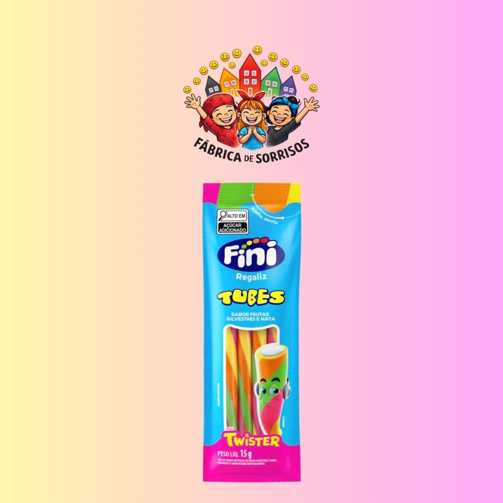 KIT COM 25 UNIDADES DE MINI FINI TUBES FRUTAS SILVESTRES E NATA ...