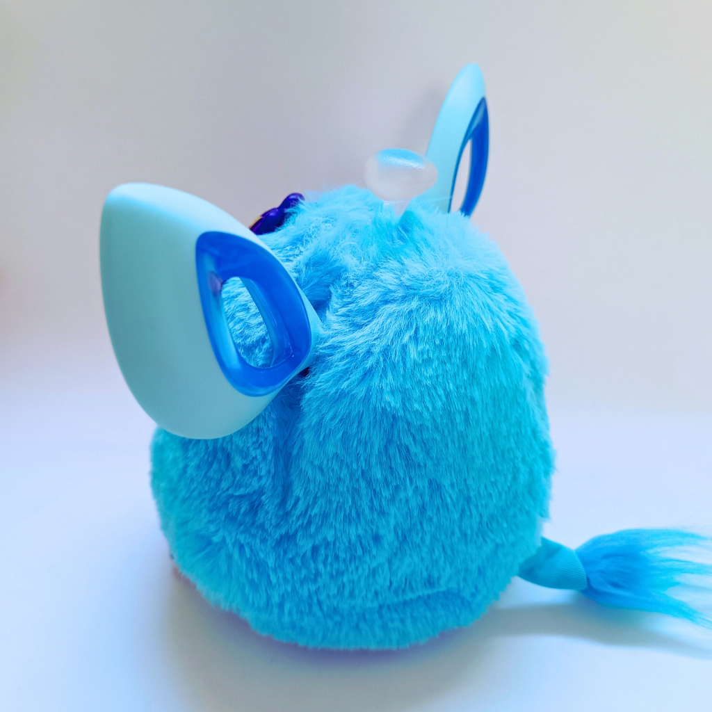 Furby Connect Azul Hasbro Pelúcia com Máscara (Semi-Novo Impecável