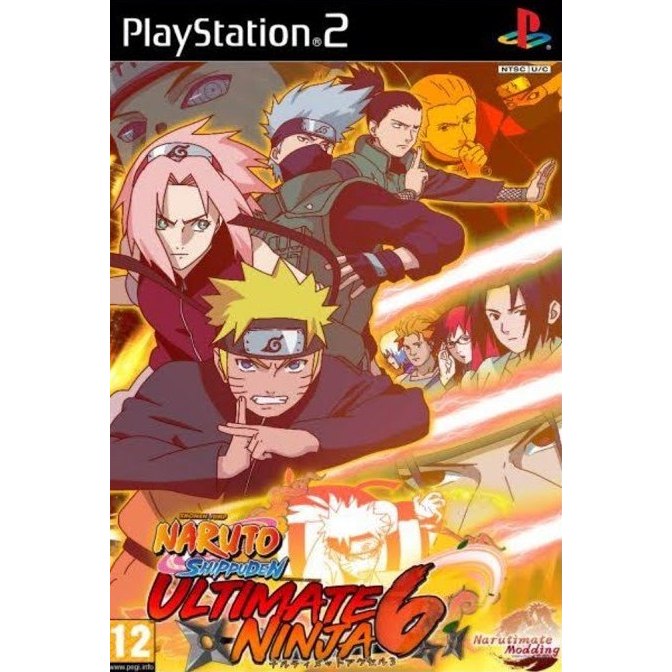 Naruto Shippuden Ultimate Ninja 6 - Playstation 2 | Shopee Brasil