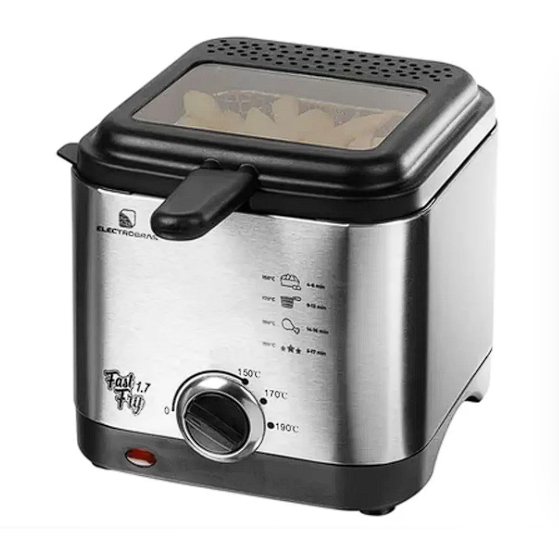 Fritadeira Elétrica a Óleo Air Fryer Electrobras Fry 1000W 1