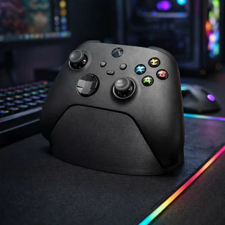 Suporte controle Xbox | Base Gamer Ergonômica | Organizador de Mesa | Acessório Xbox Series S X / One | Minimalista