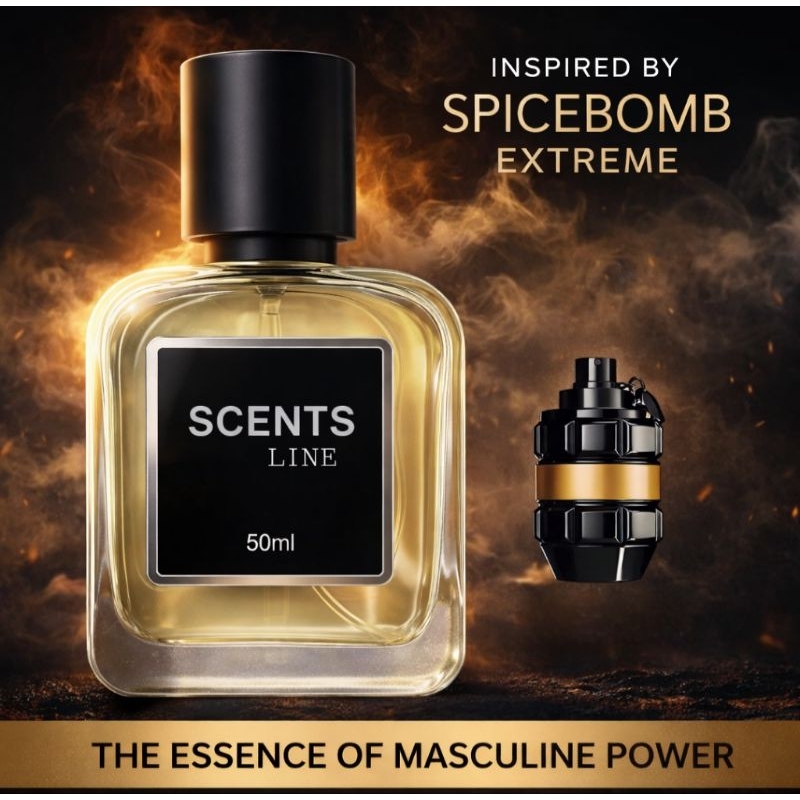 Perfume Masculino Extreme. (REF Spicebomb Extreme) | Shopee Brasil