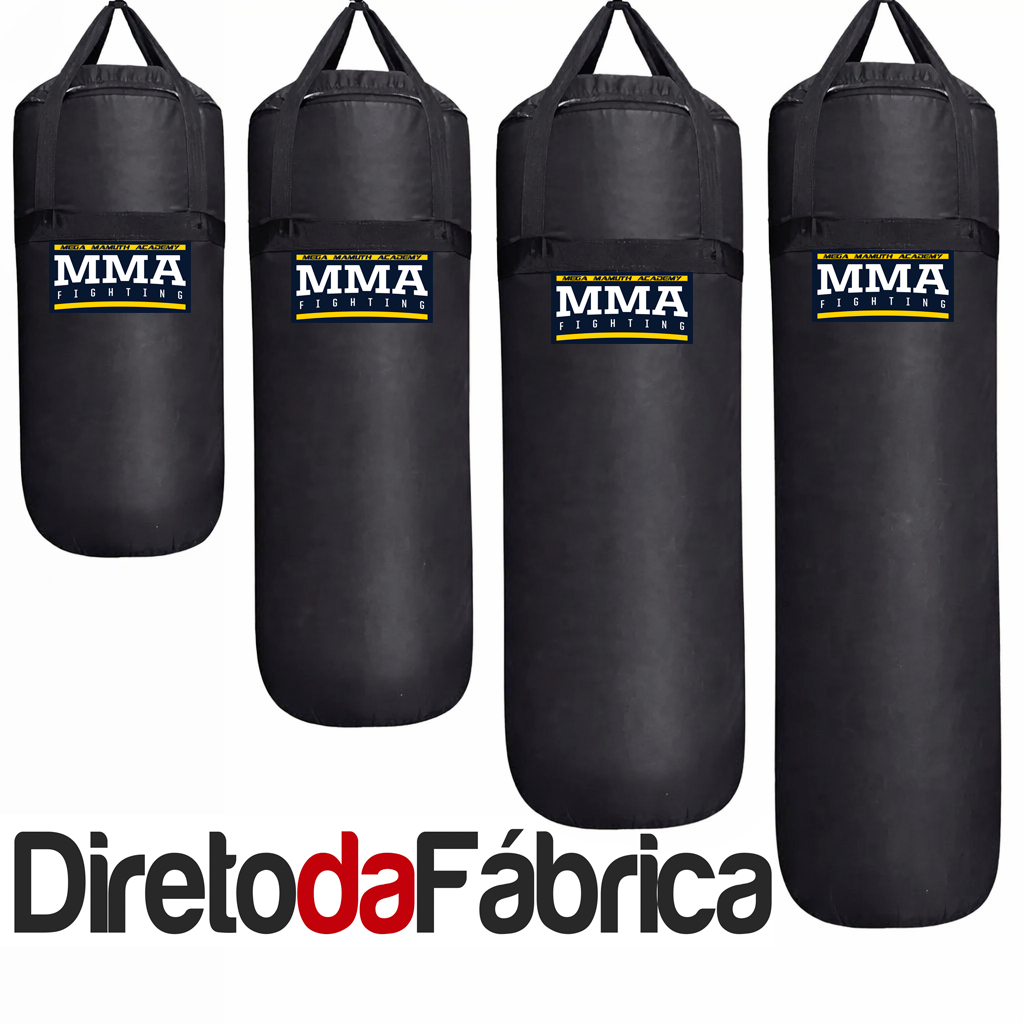 Saco De Pancada Saco de Boxe Treino em casa Boxe Muay Thai Academia MMA ...