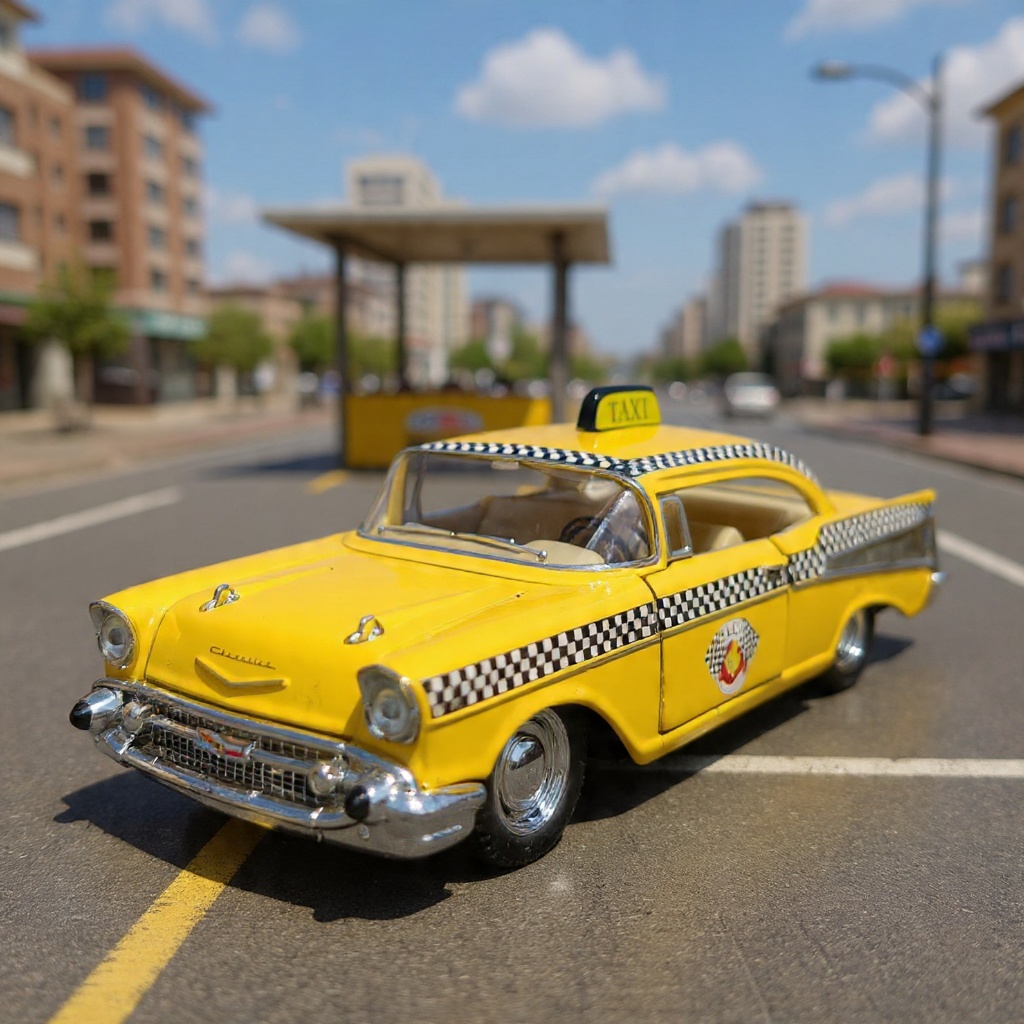 Miniatura Táxi (Bel Air) Escala 1:40 | Shopee Brasil