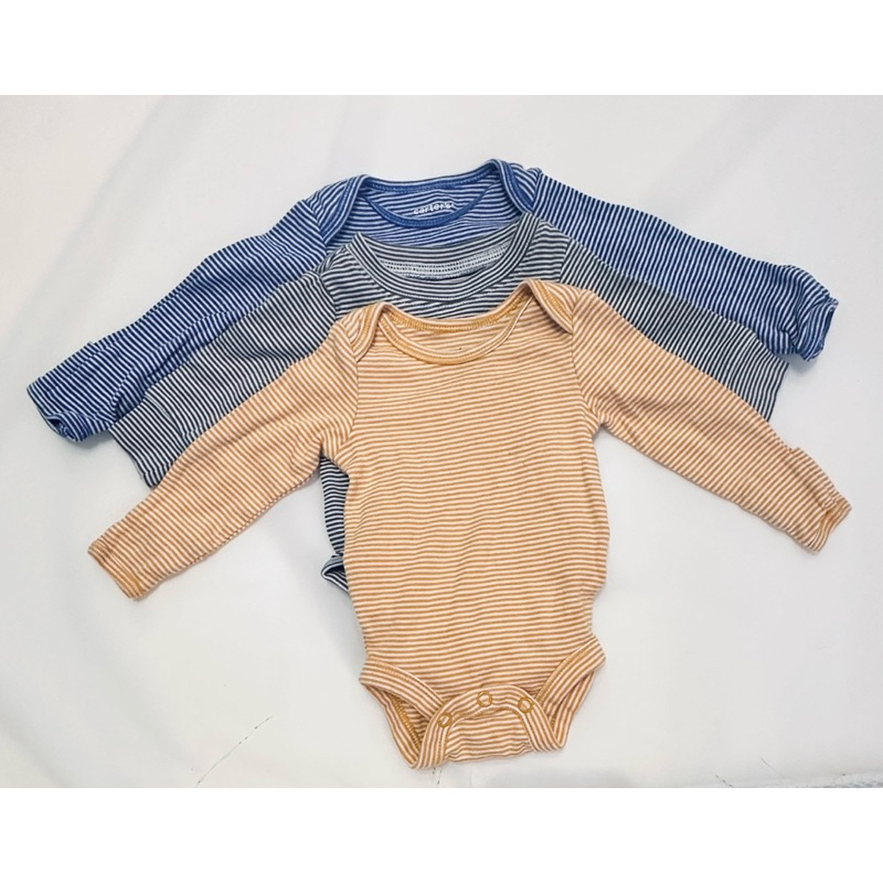 Kit com 3 Bodys RN Manga Longa Carter’s – Conforto e Qualidade em Oferta na Shopee