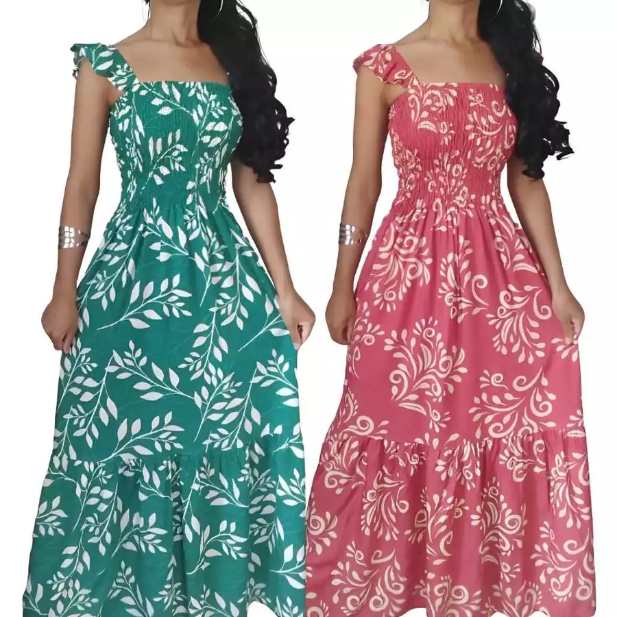 Vestido Longo Feminino Ciganinha Ombro Adulto Rodado Soltinho Floral  Fresquinho Verão Estampado Lastex Elastex Florido