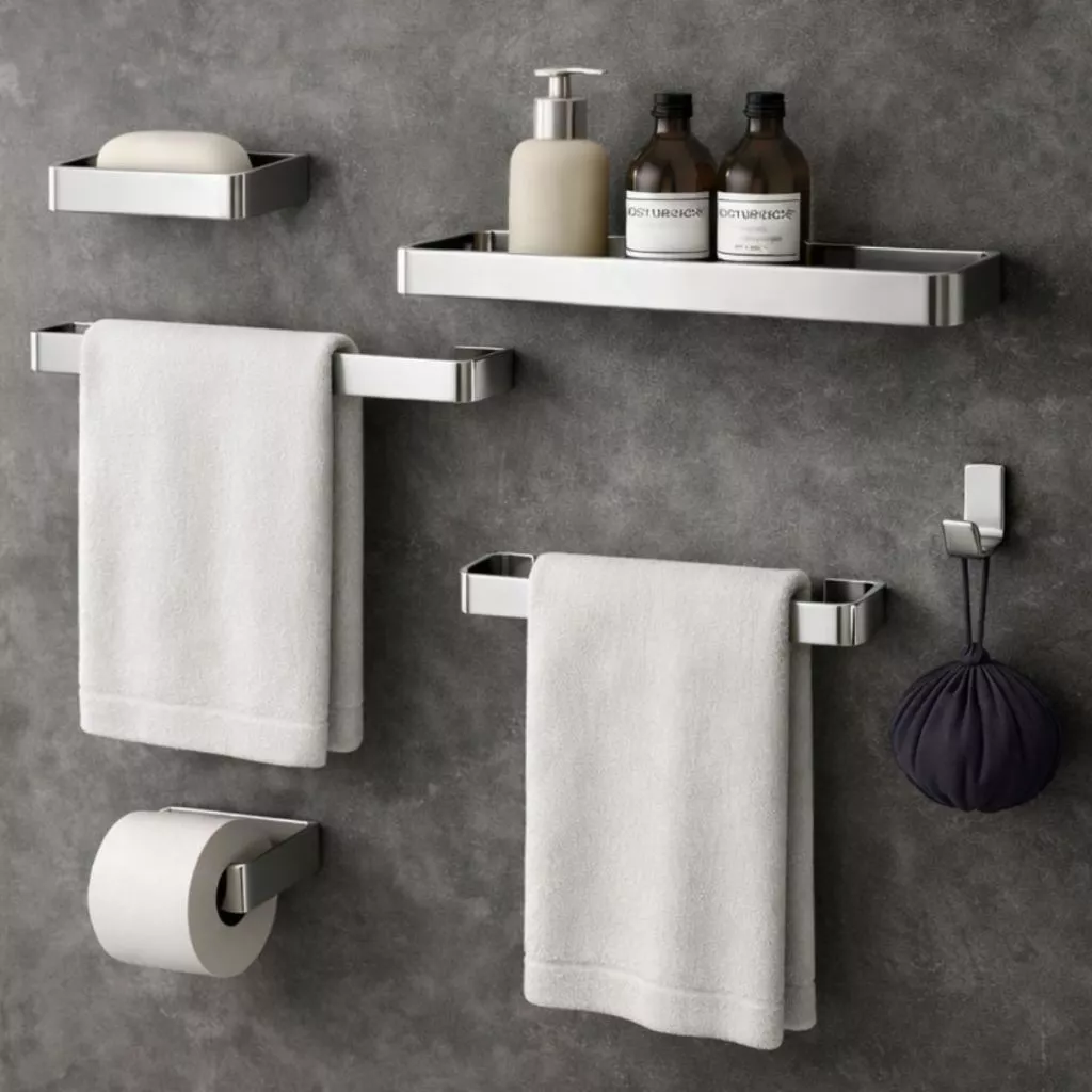 Detalhe do Acabamento Premium Kit Banheiro