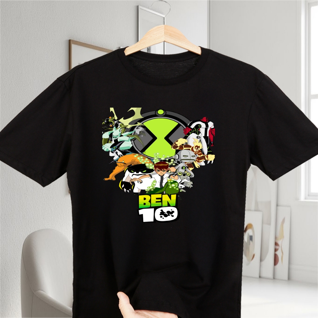 Camiseta Ben 10 desenho Personalizada Camisa Blusa 100% algodão unissex ...